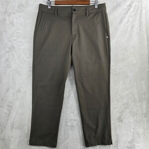 Vuori Meta Pants Mens Size 32x26 Olive Green Casual Athletic